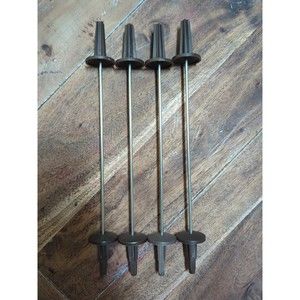 WEAR EVER 1980s‎ KEBOB IT KABOB REPLACEMENT PARTS SET OF FOUR (4) SKEWERS